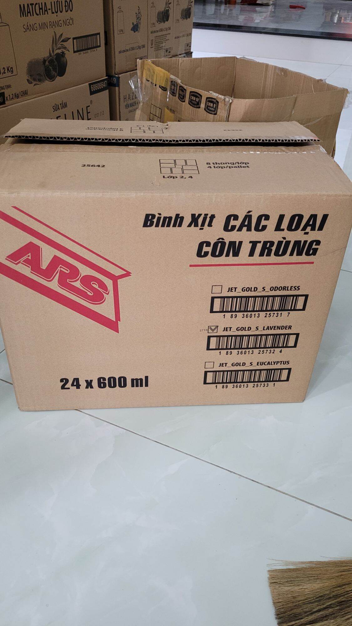 Bình xịt côn trùng ARS 600ml hàng công ty