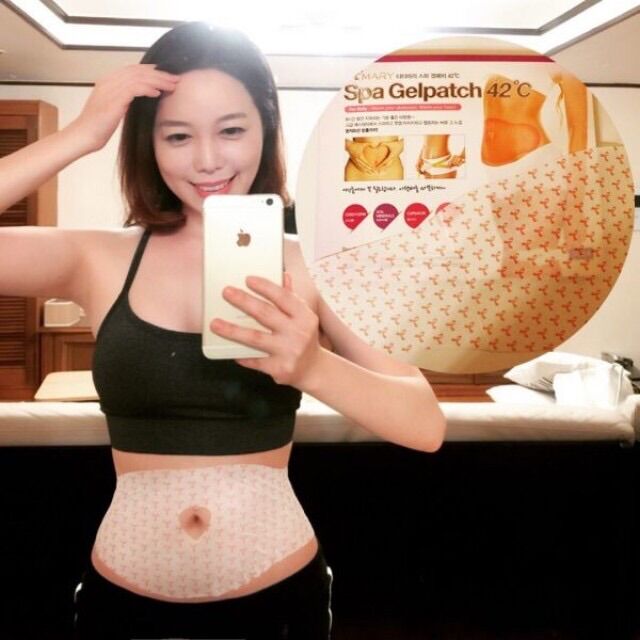 Miếng dán tan mỡ bụng Spa Hàn Quốc