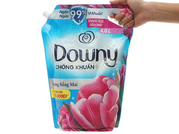 Nước xả vải Downy nắng mai 4 lít