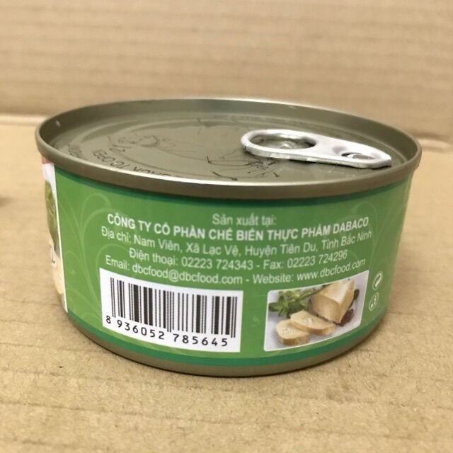 [175g] Hộp Pate Gan Heo Dabaco