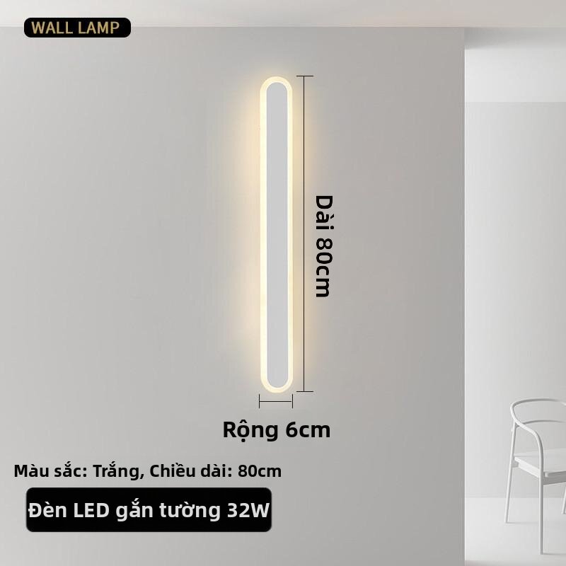 Đèn tường LED sáng tạo tối giản hiện đại cho phòng ngủ và phòng khách
