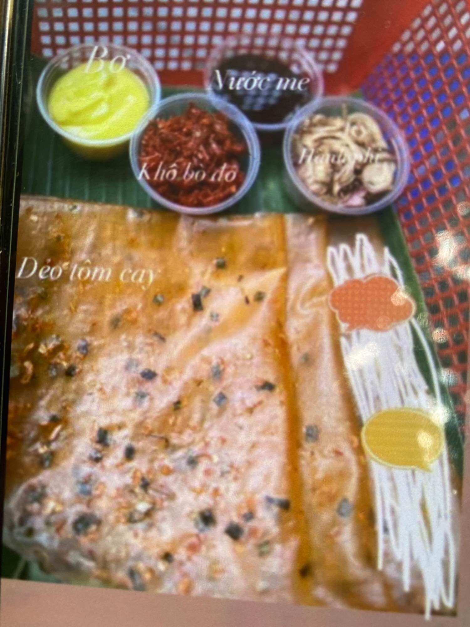 1 Bịch bánh tráng trộn top mỡ