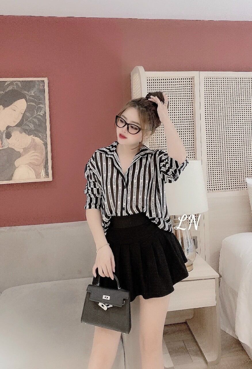 Áo Sơ Mi Nữ Nhiều màu chất vải lụa đẹp co giãn nhẹ