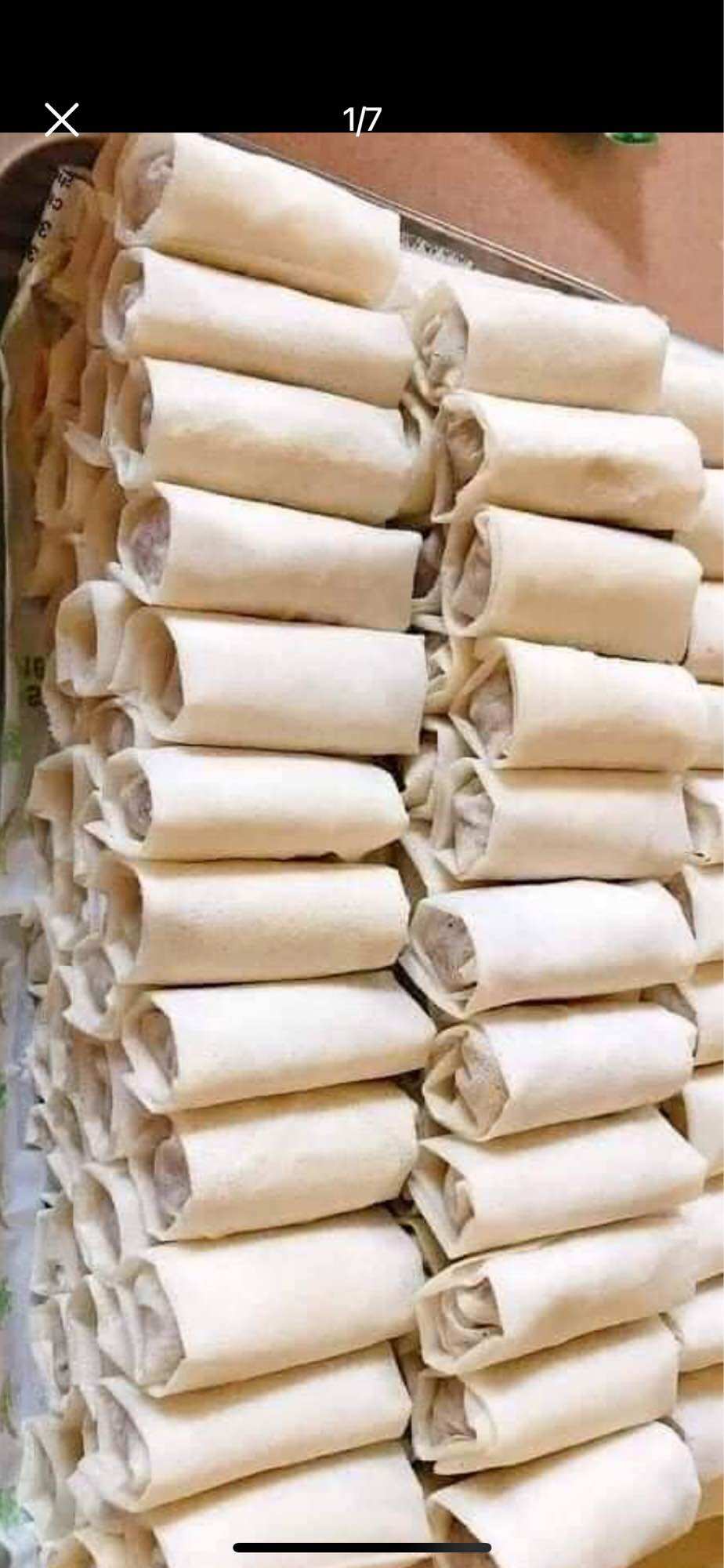Bánh pía tươi bịch dùng cuốn chả giò rất ngon đây