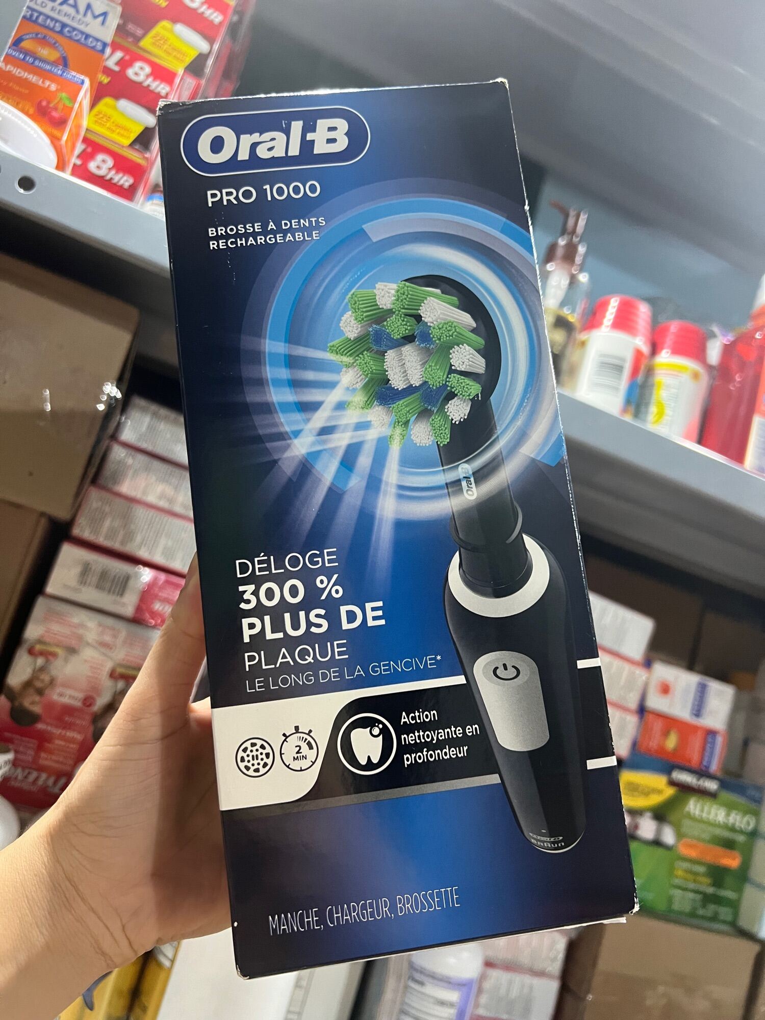 Bàn Chải Điện Oral-B Pro 500, Pro 1000 hàng chính hãng made in Germany