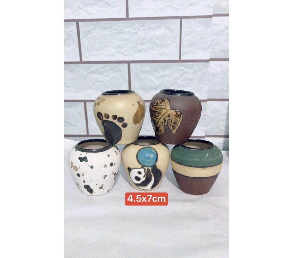 Chậu vỏ trứng trồng cây 7cm
