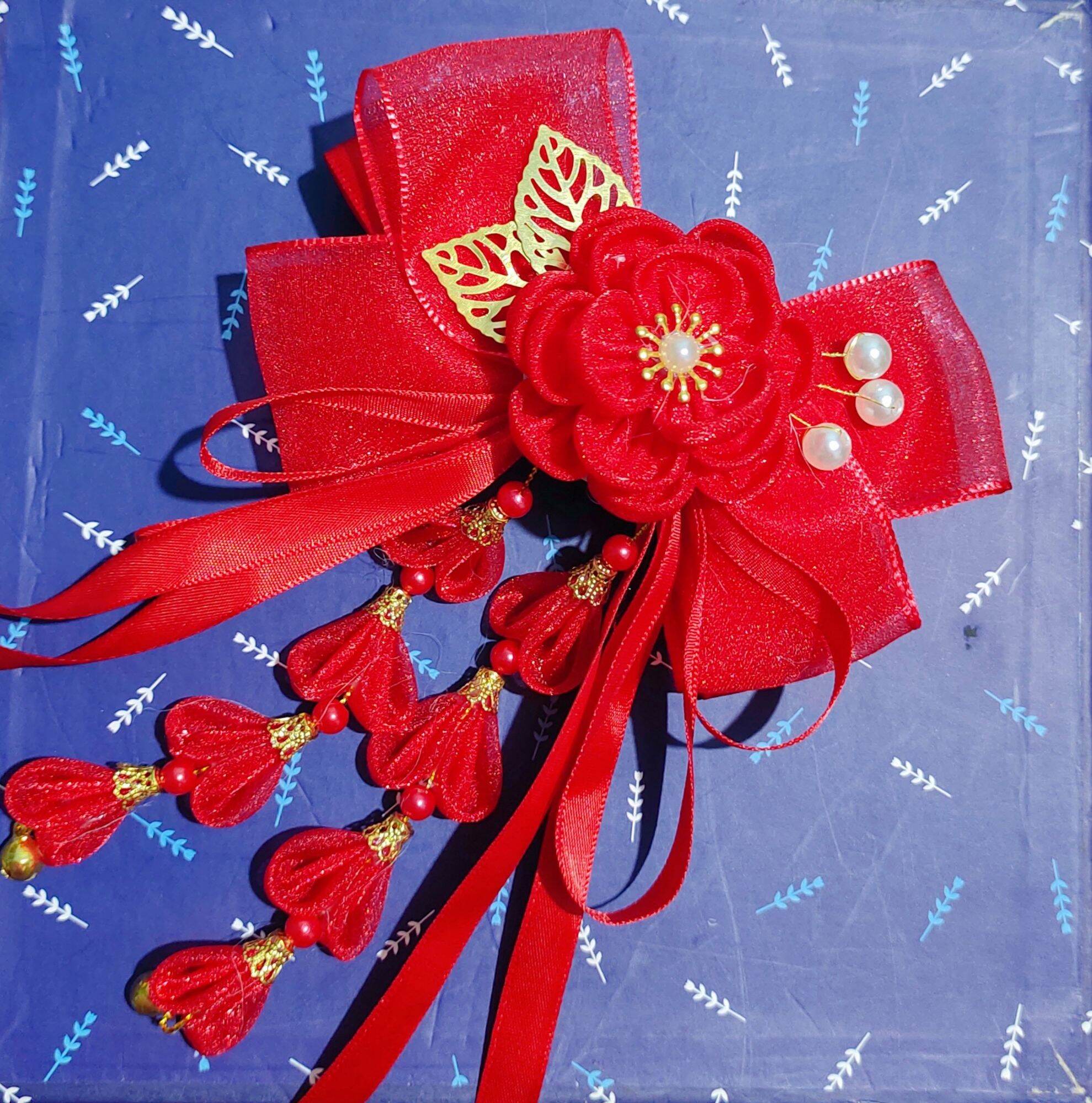 kẹp nơ cổ trang (hanfu, tiểu thư) 19