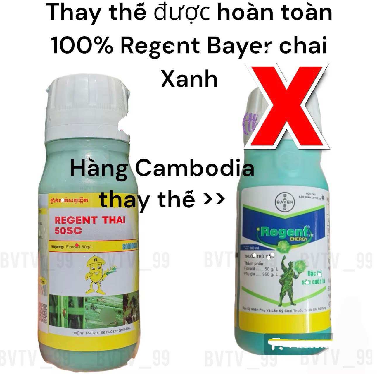Thuốc trừ sâu REGENT Thái 5SC  (Chai 240ml)
