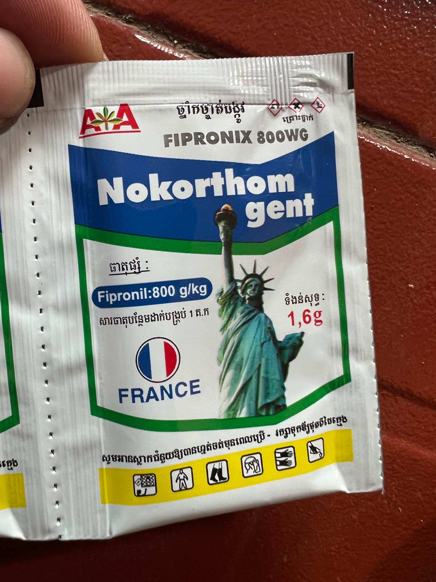 Thuốc diệt kiến regent campuchia combo 50 gói 1,6g