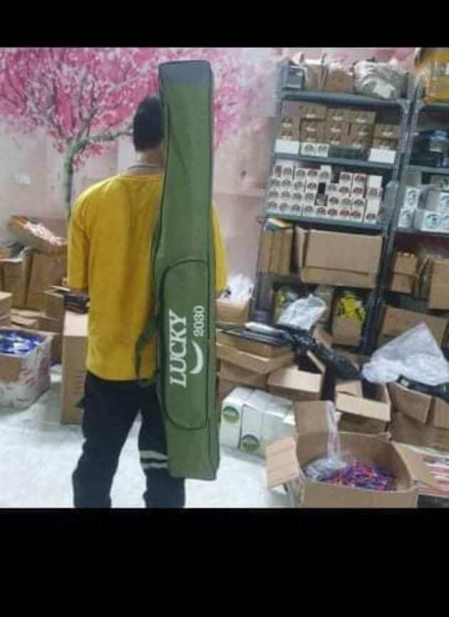 Túi đựng cần và phụ kiện hai ngăn chính mỗi ngăn phụ