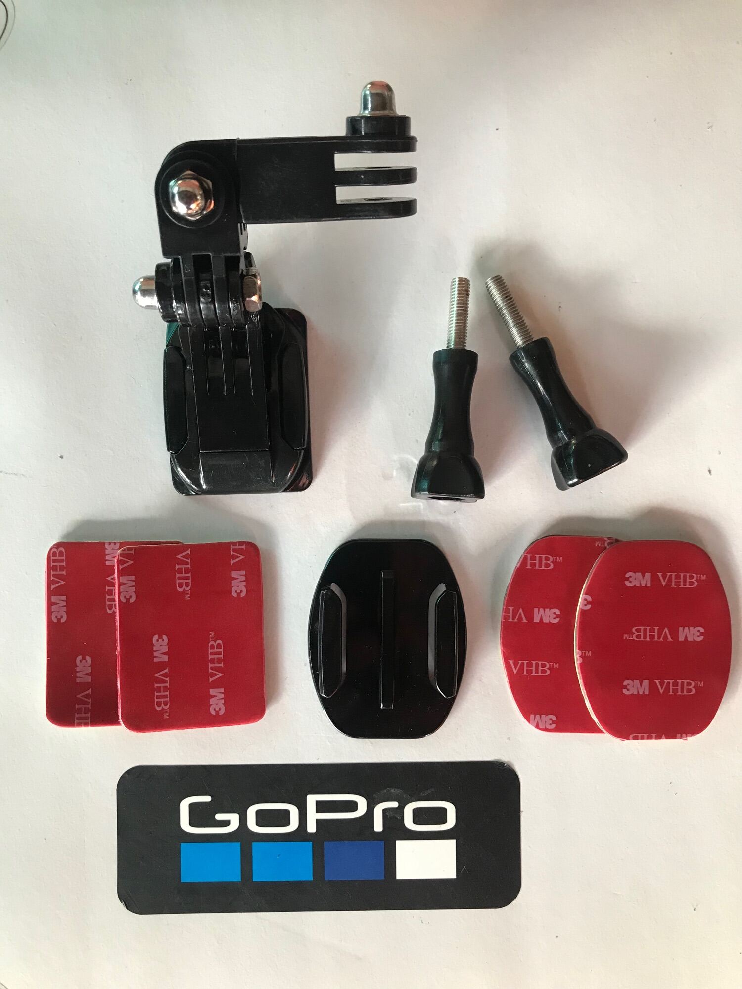 Bộ phụ kiện gắn nón máy quay gopro action cam