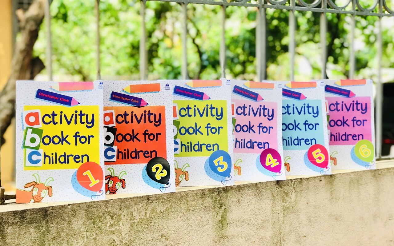 Activity book for Children bộ 6 cuốn A4
