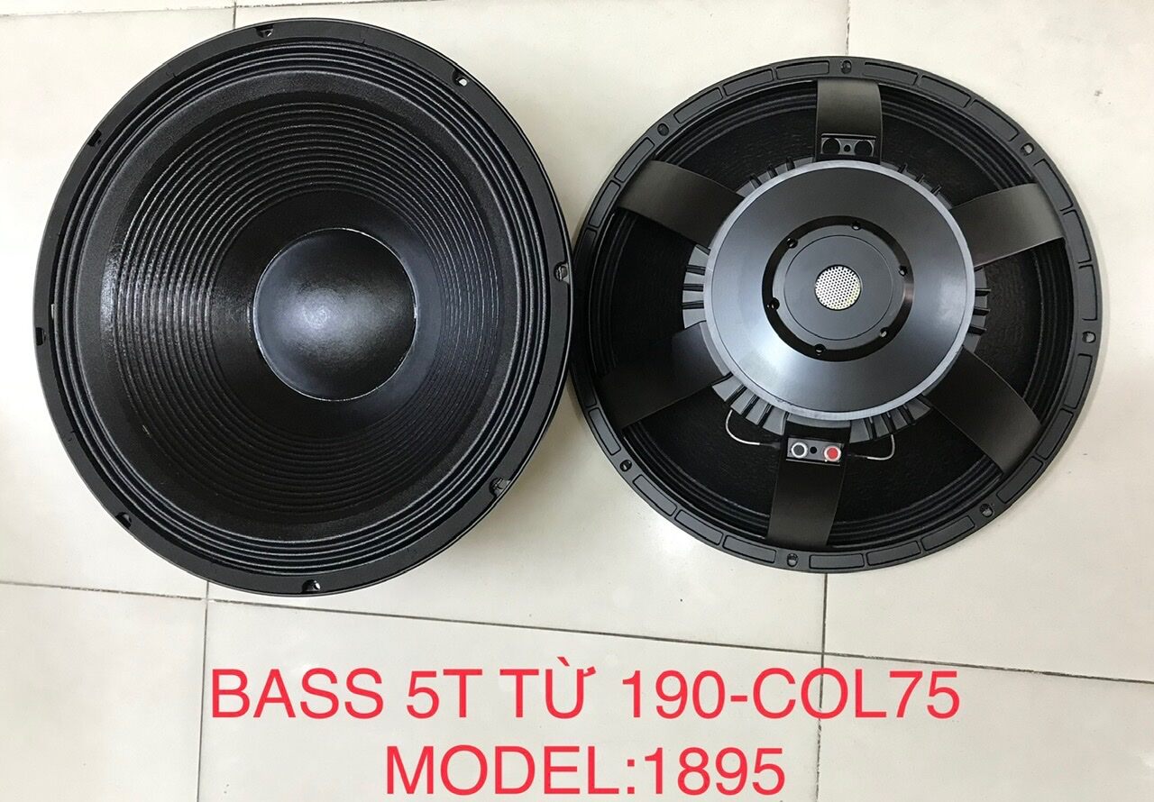 Loa bass 50 coil 75 từ 190 hàng nhập china loại 1