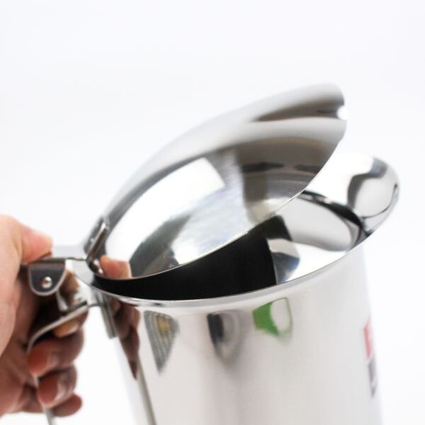[HCM]CA NƯỚC INOX ZEBRA 11CM CÓ NẮP 1.9L - 115012