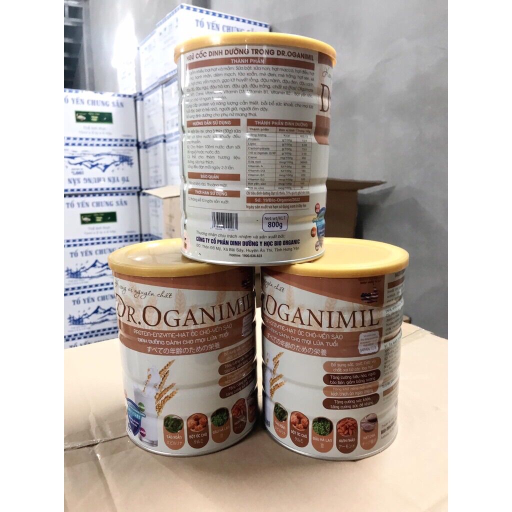 SỮA HẠT Dr OGANIMIL ( Hộp 800g )