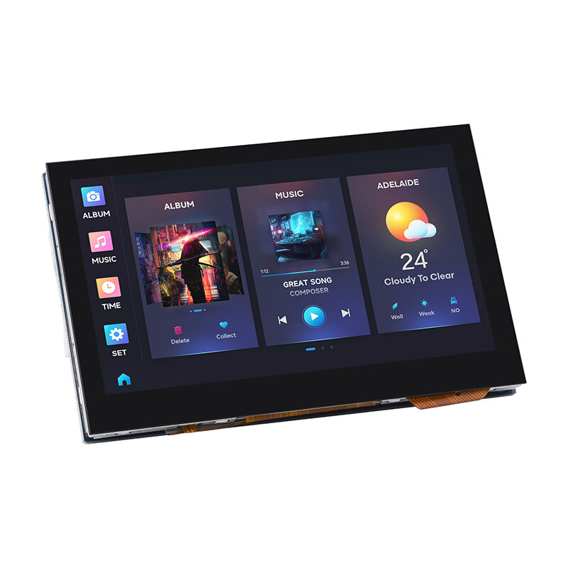 WaveShare | Touch Screen WiFi Bluetooth CAN RS485 Development Board Giá 1,001,000 Đồng*Miễn phí vận chuyển
