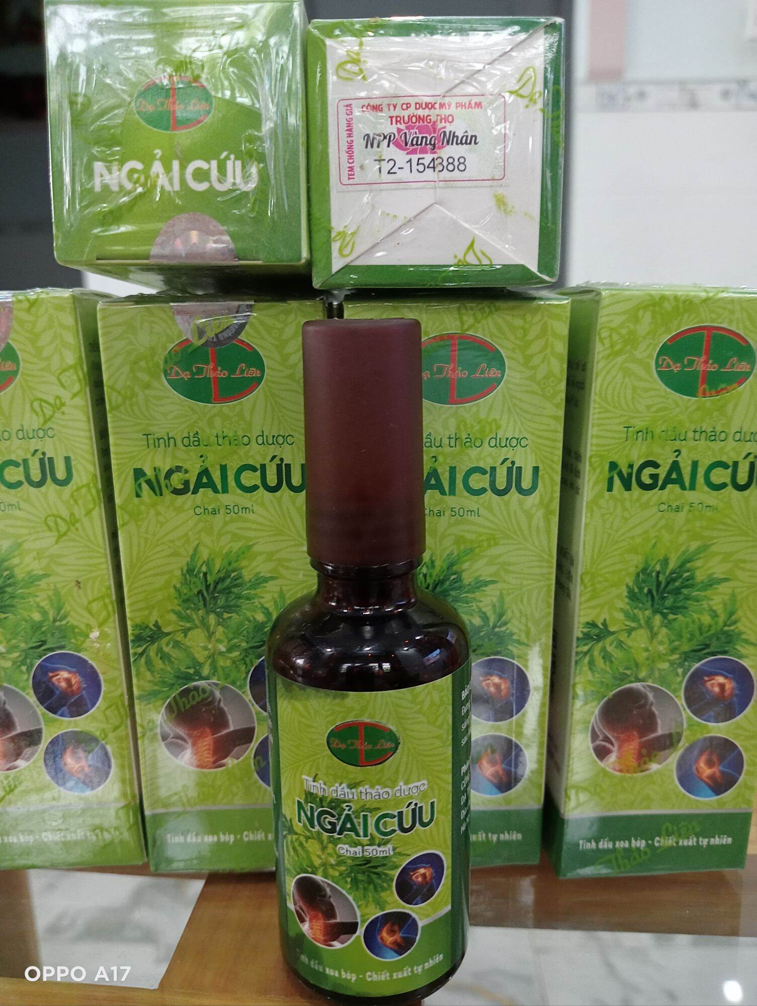 Tinh dầu ngải cứu dạ thảo liên - xoa bóp xương khớp
