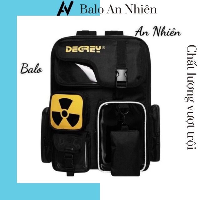 Balo Degrey hạt nhân (tặng full tag và giấy thơm) (chuẩn cao cấp 1-1) nam nữ