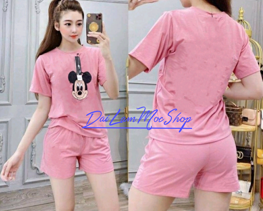 Set bộ thun mặc nhà cho nữ  - Đồ Bộ Mặc Nhà - M05