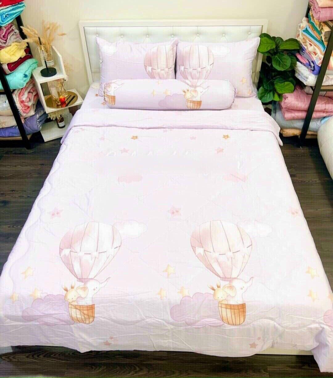 🌾🌟 DRAP TENCEL CHO BÉ TRAI- GÁI 1m-1m8x2m 🌸4 món nệm 5-25cm ☘️IB NHẬN THEO KÍCH THƯỚC NỆM