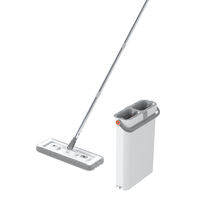 Grace | Công Cụ Dọn Dẹp Nhà Cửa Bao Gồm Xô Không Cần Tay Rửa Vắt Mop Dày