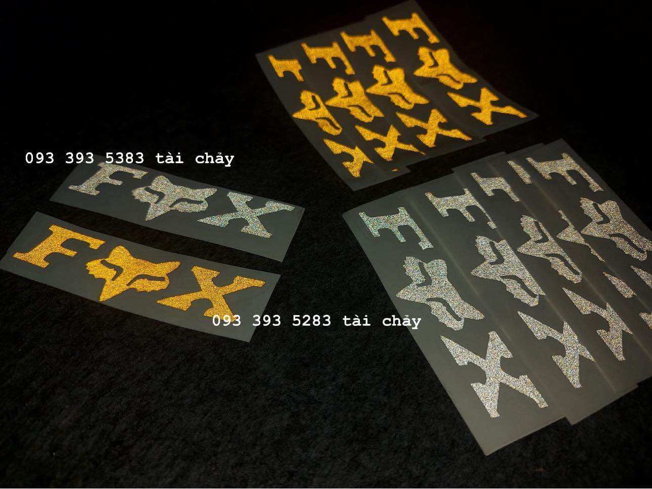 [ 1 MIẾNG ] TEM DECAL FOX DÀI 6 CM DÁN TRANG TRÍ XE VÀ NHIỀU VI TRÍ KHÁC