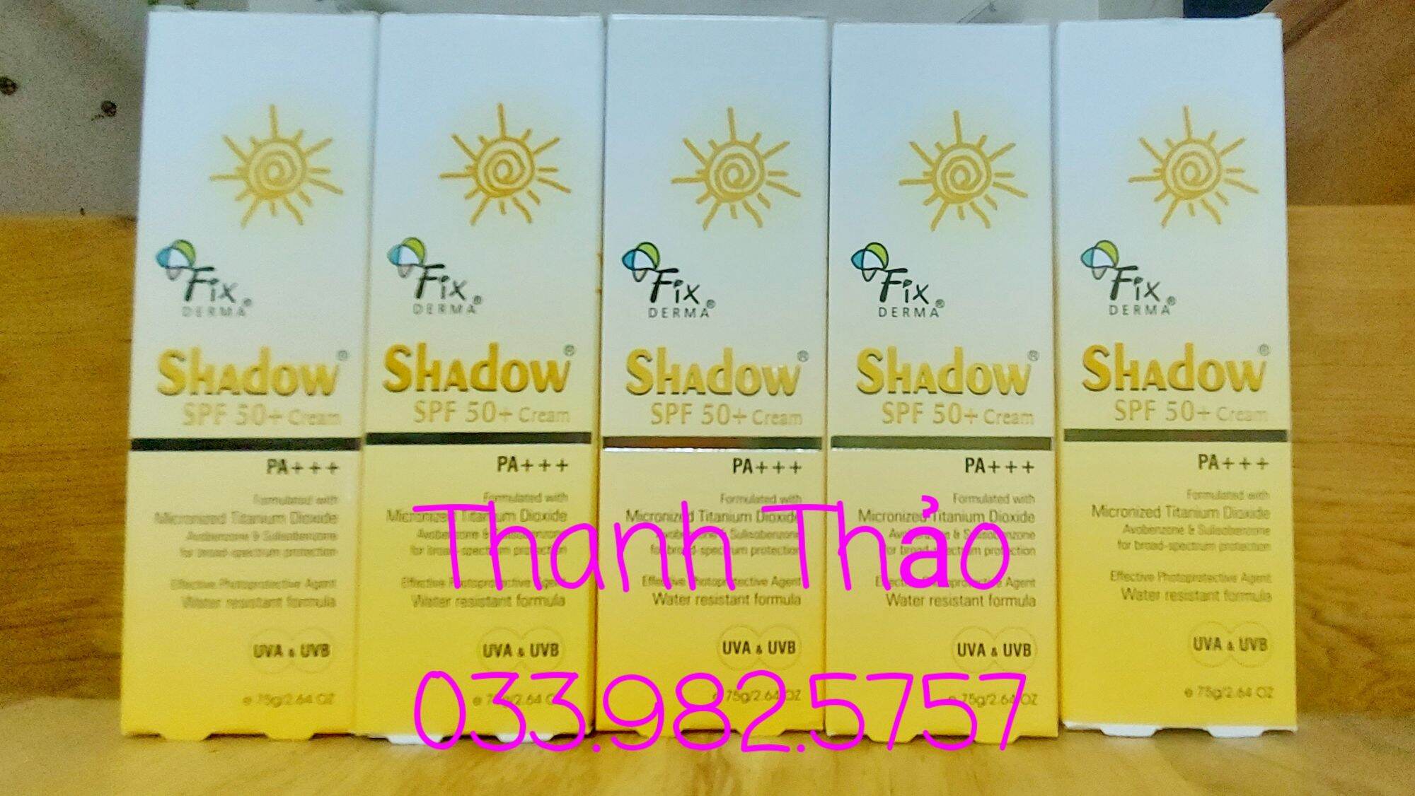 Kem chống nắng fixderma shadow spf 50+ cream