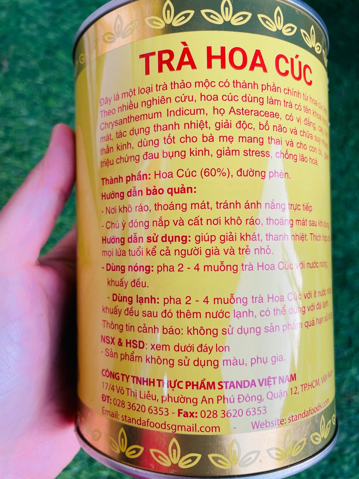 Trà Hoa Cúc STanda Food Loại Ngon (400g)