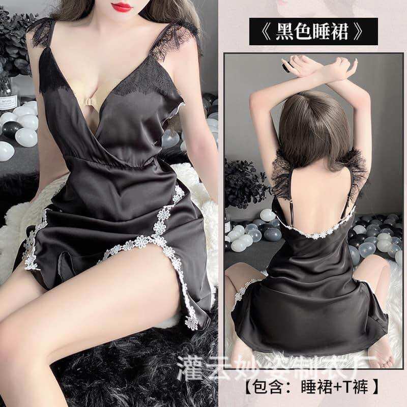 SALE OFF 140k - Đầm ngủ lụa quyến rũ