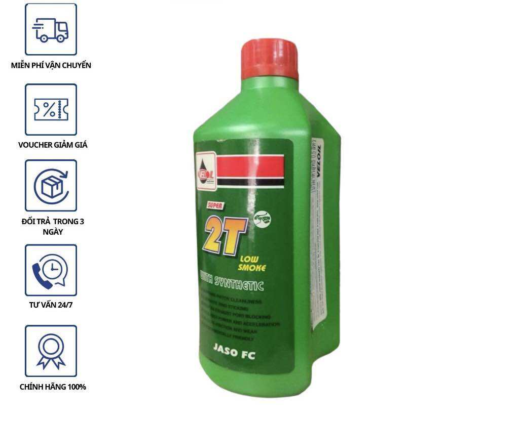 Nhớt 2 thì veloil super 2t 550ml thơm thái lan cao cấp