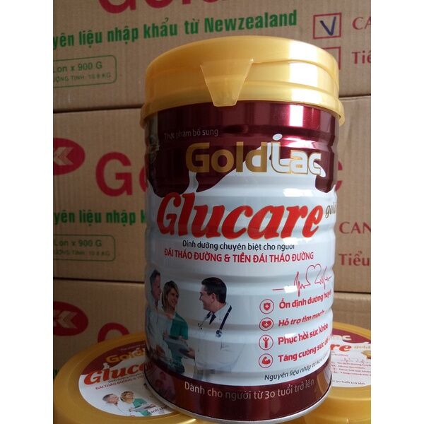 Sữa tiểu đường Goldlac glucare 900g