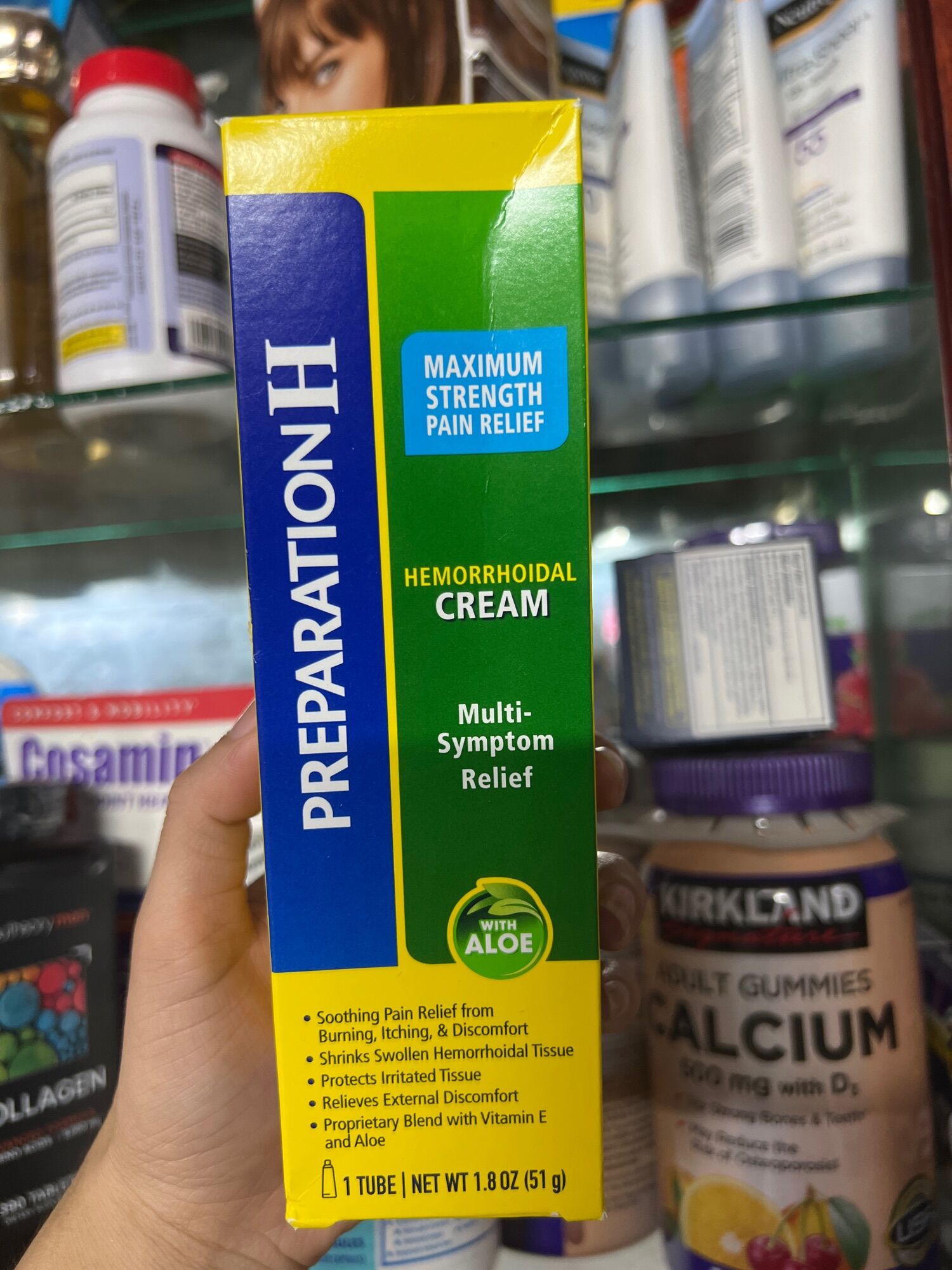Kem Preparation H Hemorrhoidal Cream 51g