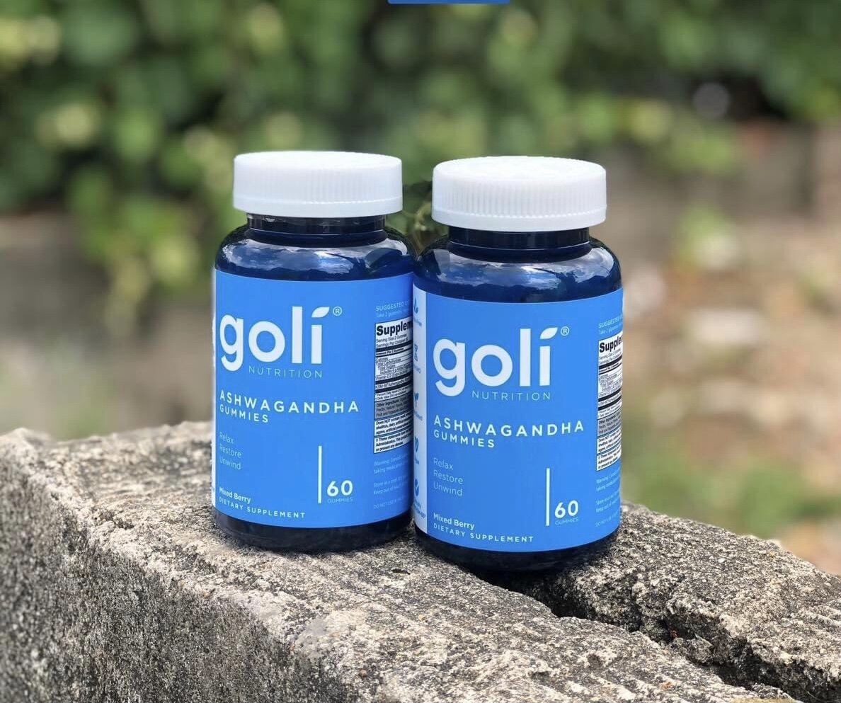 Kẹo Goli Ashwagandha tăng lực, giảm mệt mỏi ngủ ngon