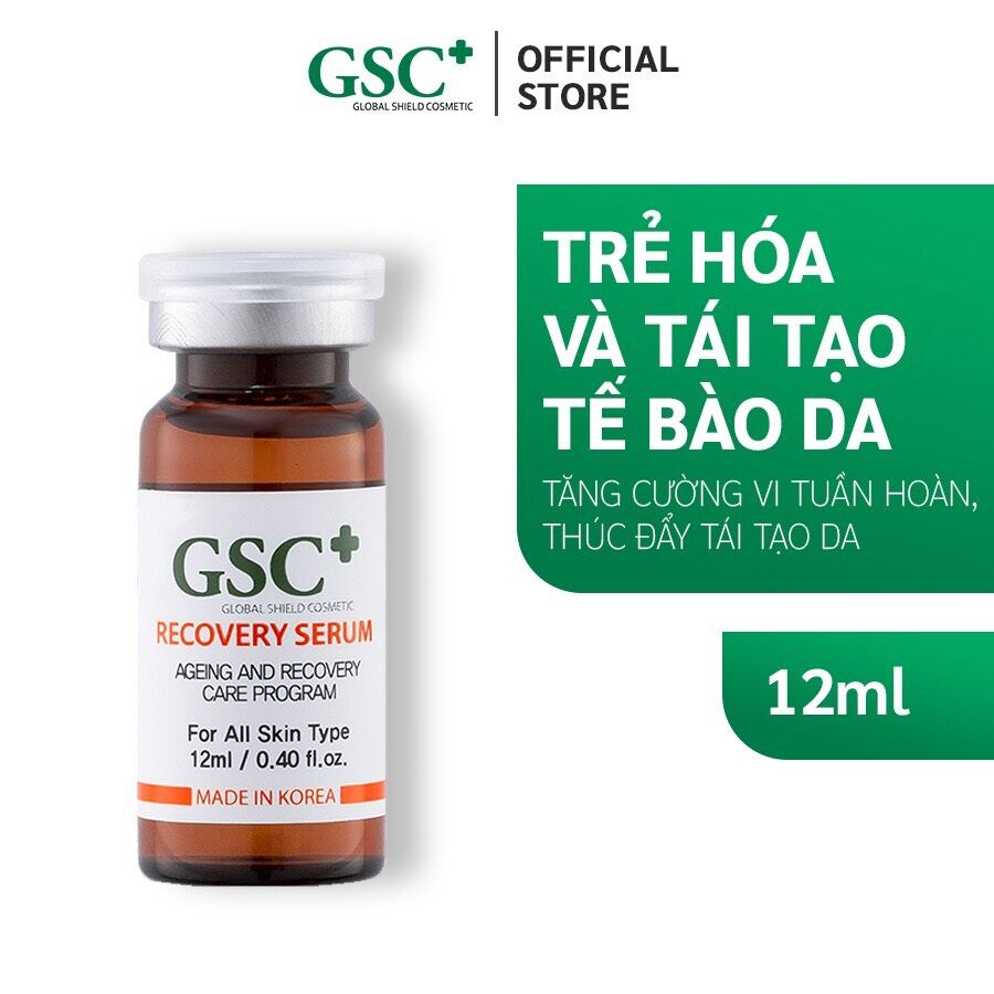 Serum tái tạo, trẻ hóa da, xóa nhăn GSC