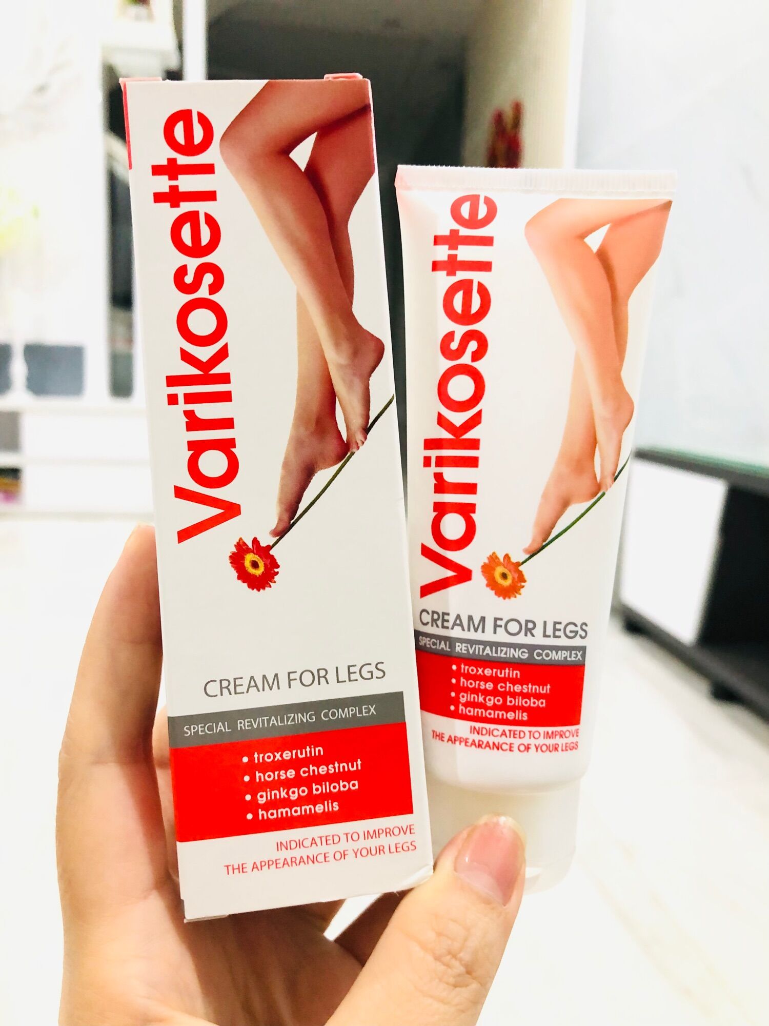KEM GIÃN TĨNH MẠCH CHÂN VARIKOSETTE 75ML (Date 9/2024)
