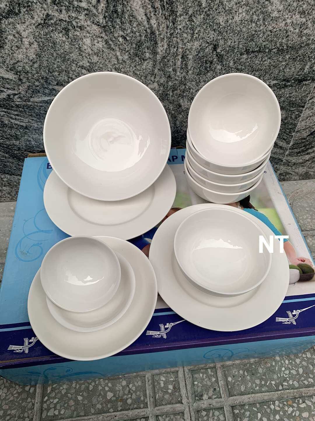bộ chén 12 món minh châu cao cấp