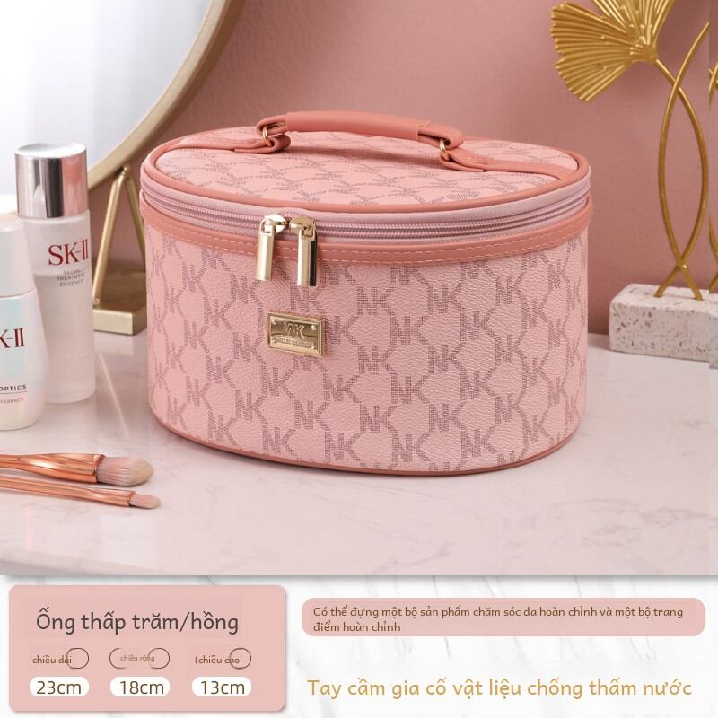 Túi Đựng Mỹ Phẩm Dung Tích Lớn Di Động 2024 Túi Đựng Mỹ Phẩm Mới Phổ Biến Chống Thấm Nước Túi Đựng Kem Dưỡng Ẩm Cao Cấp Túi Đựng Mỹ Phẩm