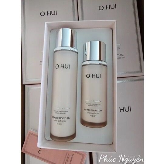 Nước Hoa Hồng OHUI MIRACLE MOISTURE Hàn Quốc, Cấp Ẩm Cho Da