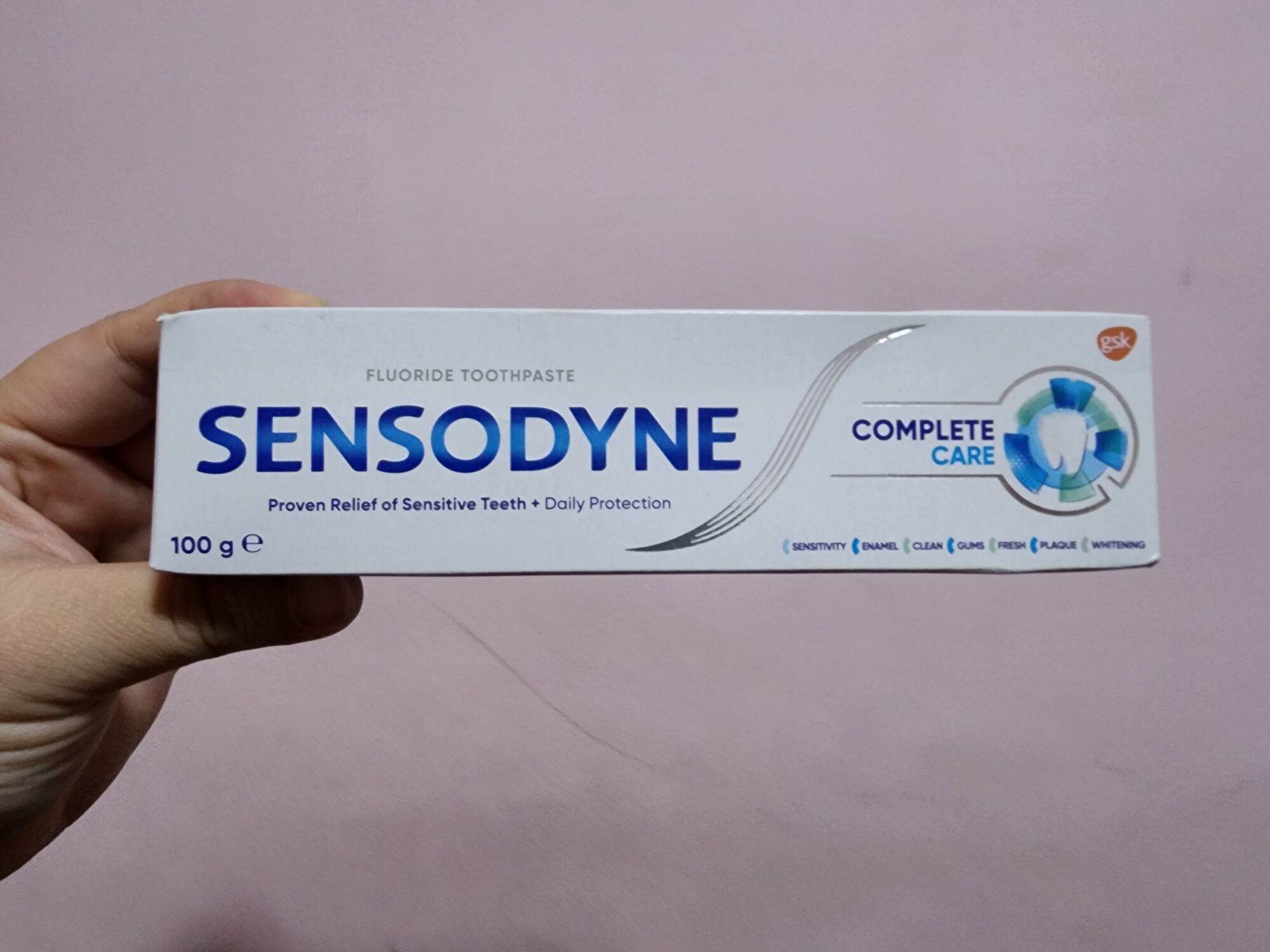 Kem đánh răng úc - sensodyne toothpaste sensitivity complete care 100g