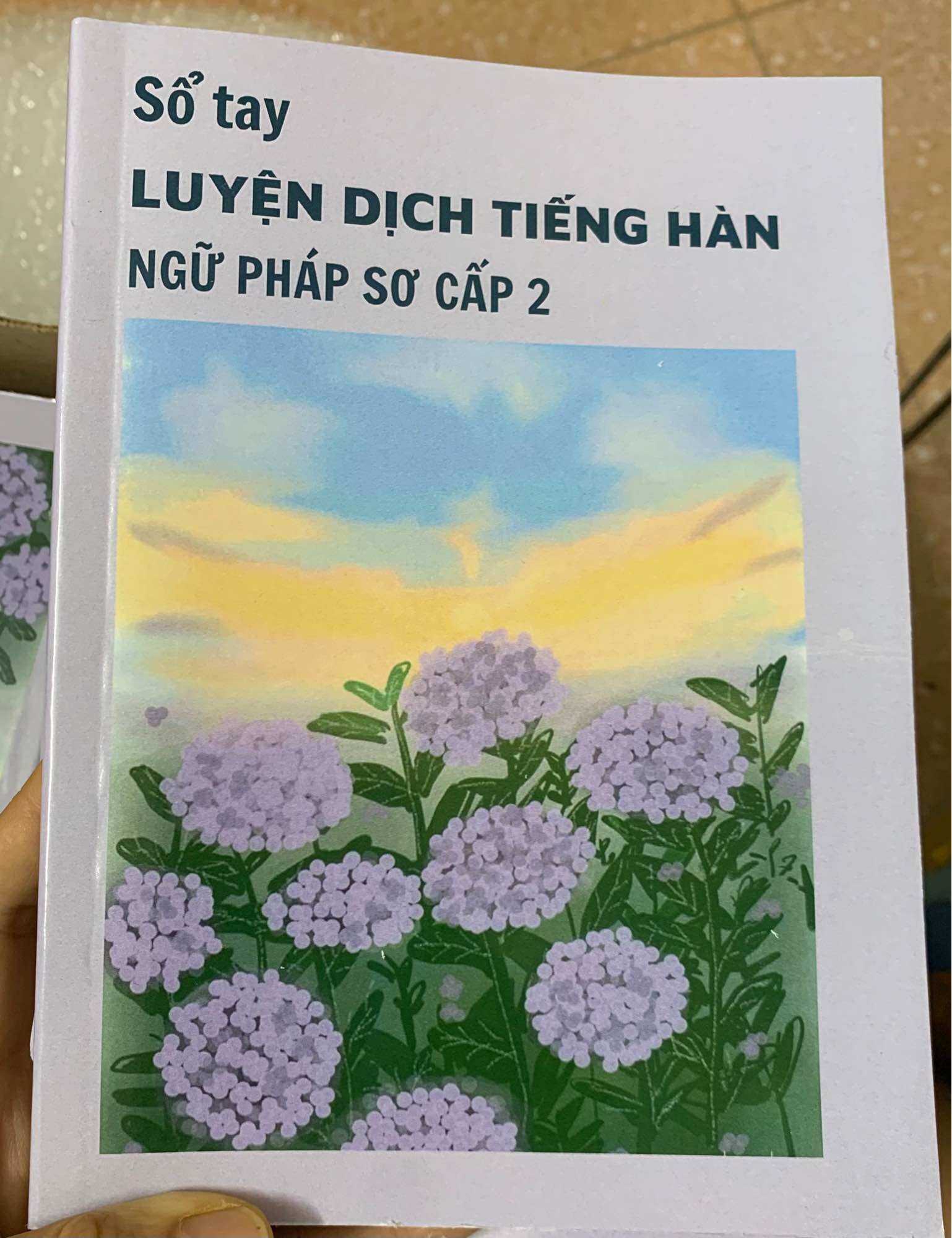 [Luyện dịch tiếng Hàn ngữ pháp sơ cấp 2] Sổ tay luyện dịch ngữ pháp Hàn sơ cấp 2