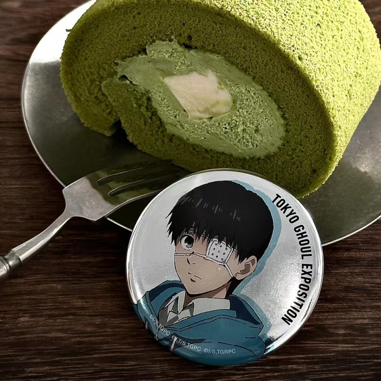 Tokyo Ghoul Golden Kamui 10th Anniversary Iron on Patch Decorative Lapel Pin Gift for Fans Anime Car