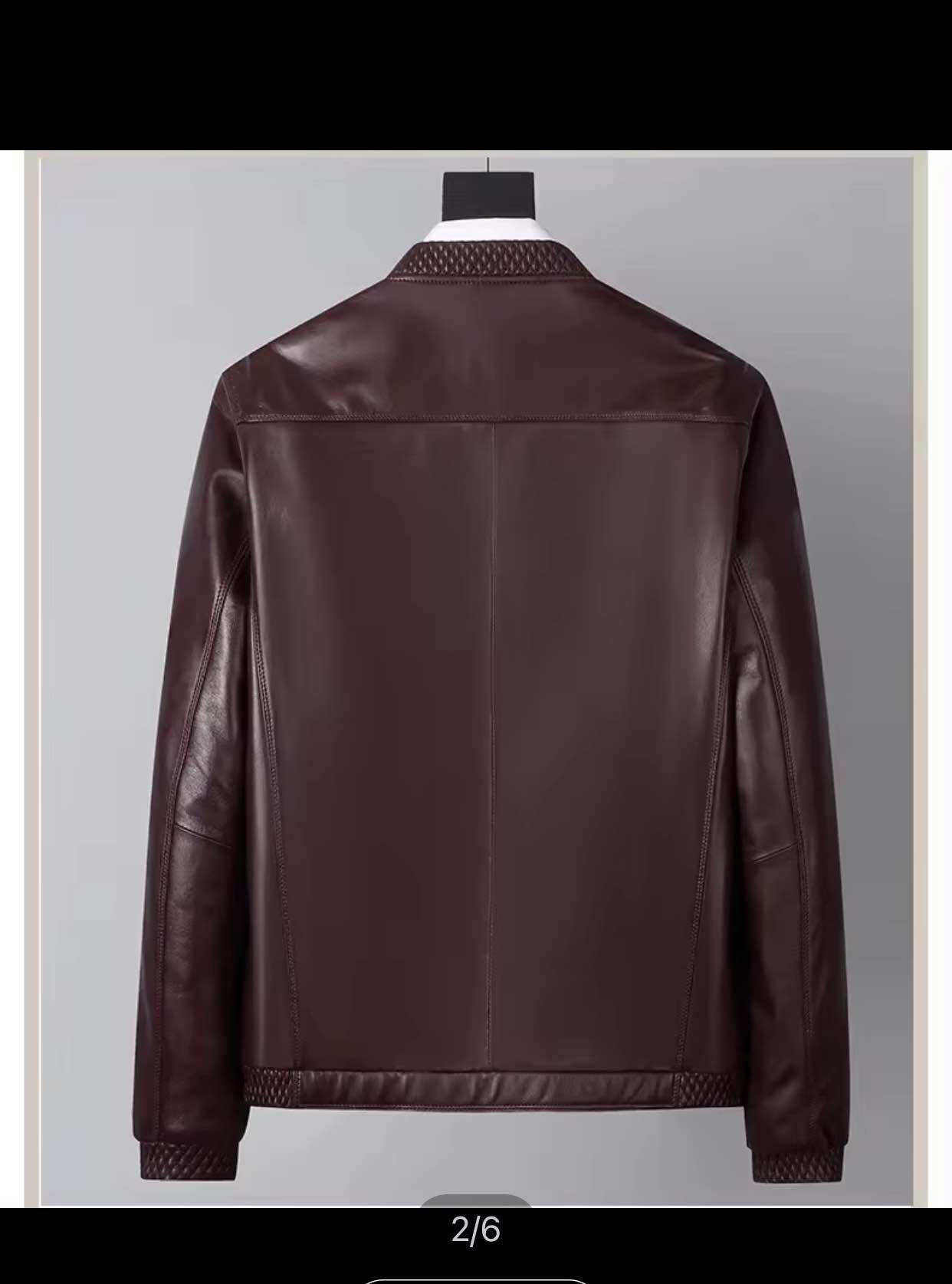 ÁO DA CỪU KIỂU DÁNG BOMBER NHẬP KHẨU