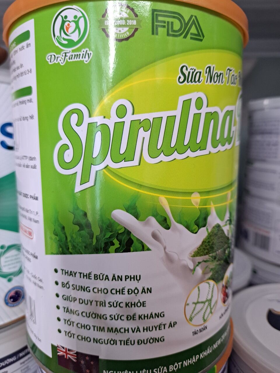 [Hàng Chính Hãng] Sữa Non Tảo Nhật Spirulina Diabet (date mới)