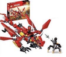 Đồ chơi mô hình Rồng Thần bộ đồ chơi 320 chi tiết gồm rồng và các nhân vật ninjago