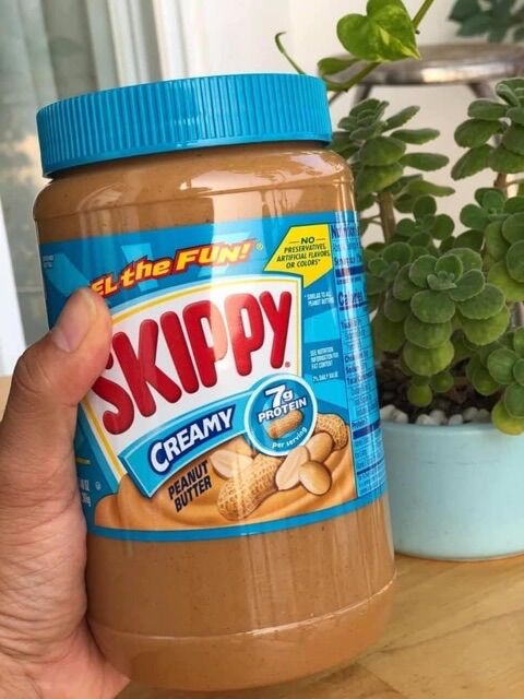 Bơ Đậu Phộng Skippy Cream Peanut Butter của Mỹ 1,36kg