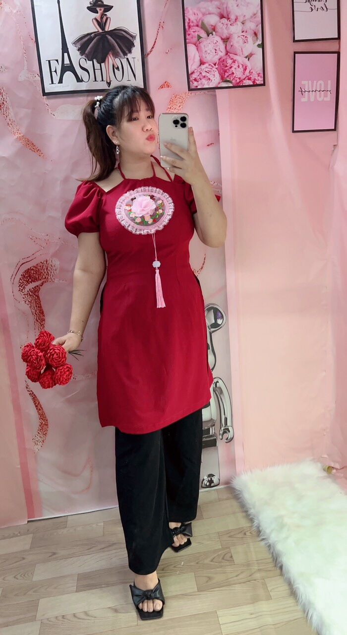 Áo dài cách tân Bigsize 60kg đến 95kg