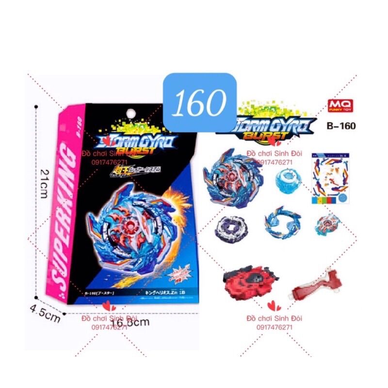 Con quay Beyblade 160 - đồ chơi vận động