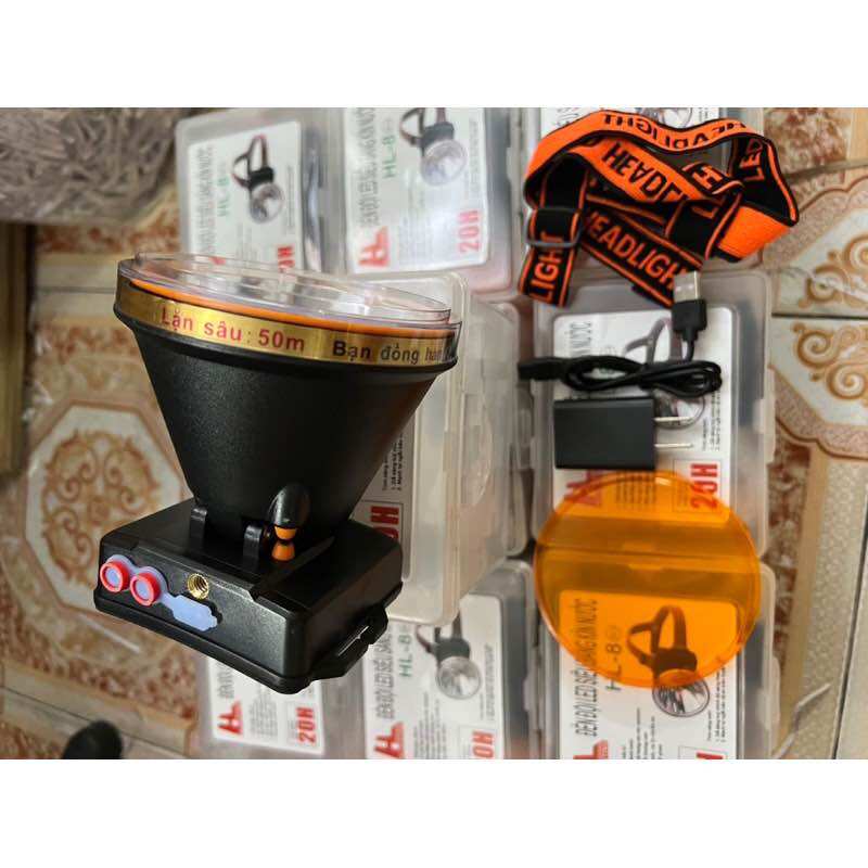 HL8 ĐÈN ĐỘI ĐẦU DÀNH CHO THỢ LẶN CHOÁ 10CM