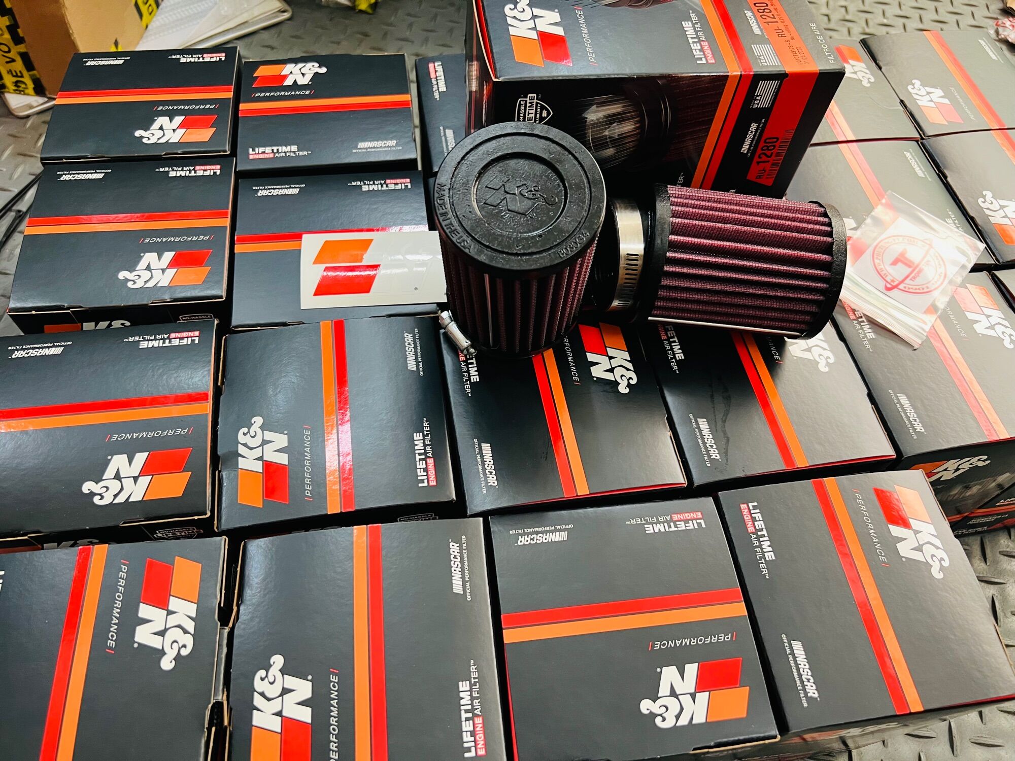 Lọc trụ K&N 1280 mẩu mới 2022