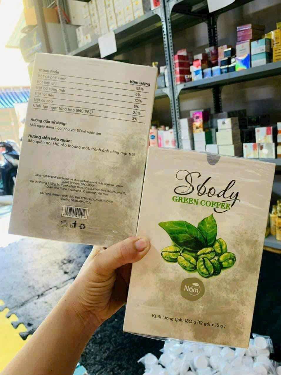 Nấm Giảm Cân Sbody Green Coffee